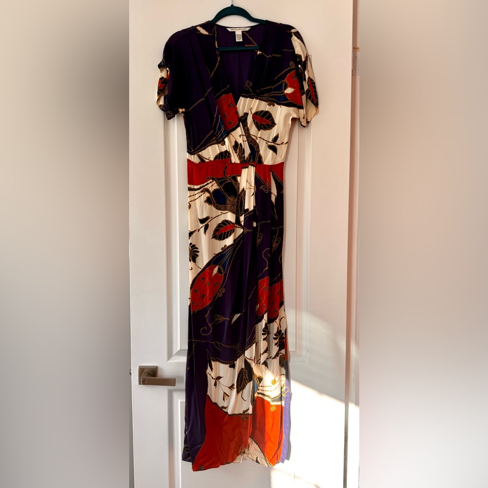 Silk long dress Diane von Furstenberg